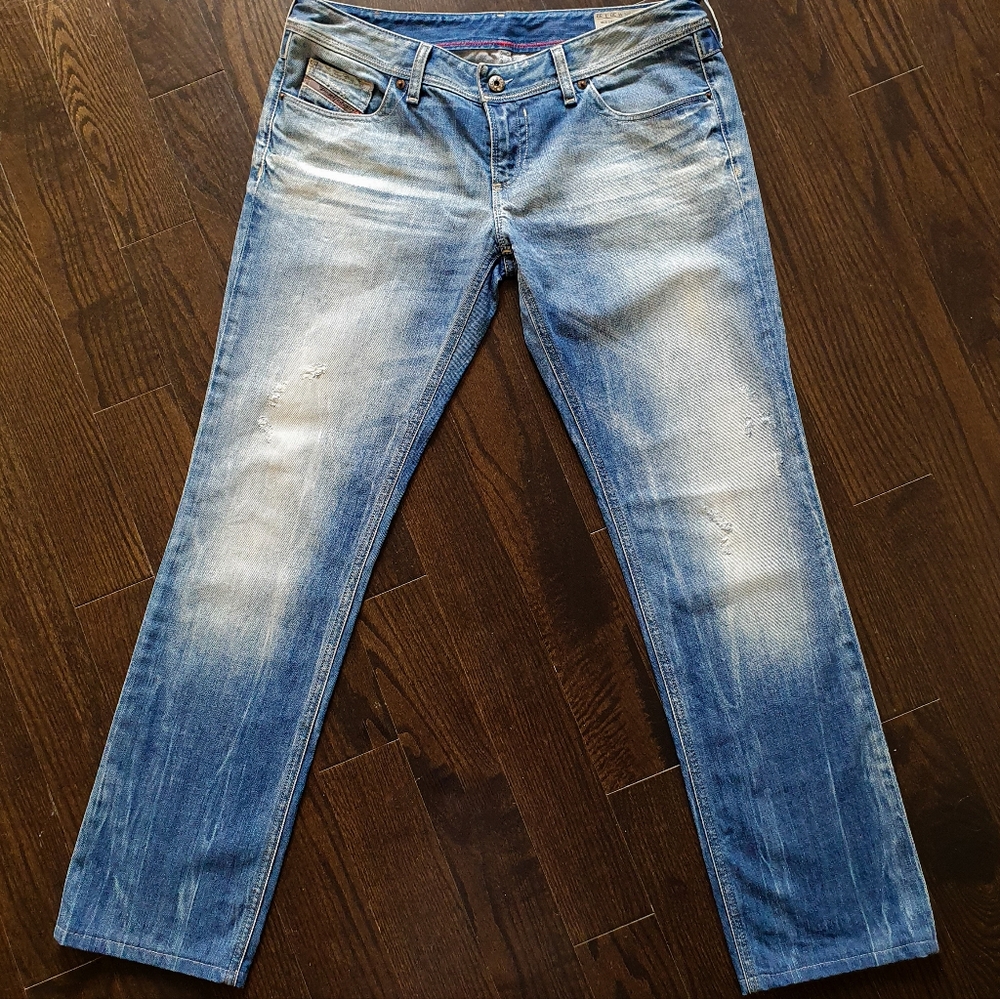 Diesel Lowky Straight Low Waist Ladies Jeans W30